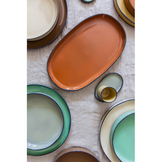 Assiette ovale 35 cm Caractère Revol