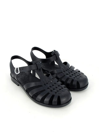 Découvrez l'authentique sandale Méduse® bleu marine finition mat. Un classique de 1946, 100% recyclable et fabriqué en France. Le style marin durable chez CQFD Avignon.