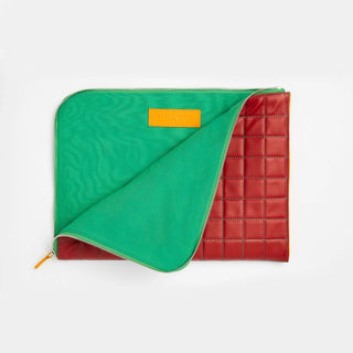 porte document housse ordinateur multicolore cuir carré royal