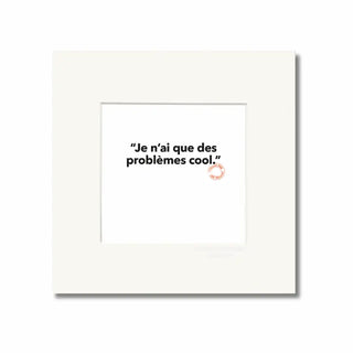 Affiche Loïc Prigent je n'ai que 22x22 cm