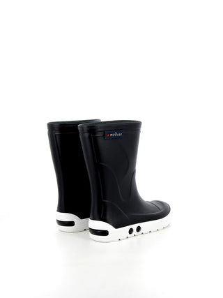 Découvrez les bottes de pluie Airport Méduse® bleu marine. Imperméables, anti-glisse et 100% recyclables. La qualité française pour vos enfants chez CQFD Avignon.
