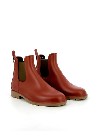 Découvrez les bottines Jumpy Méduse® terracotta. Imperméables, durables 15 ans et 100% recyclables. Le style français et solaire pour enfants chez CQFD Avignon.