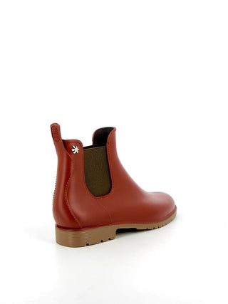 Découvrez les bottines Jumpy Méduse® terracotta. Imperméables, durables 15 ans et 100% recyclables. Le style français et solaire pour enfants chez CQFD Avignon.