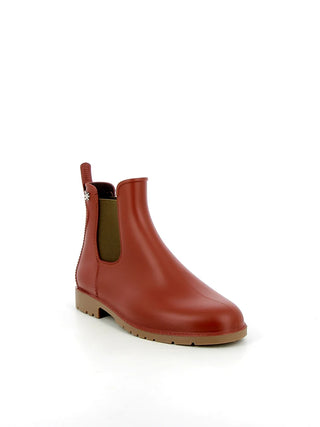 Découvrez les bottines Jumpy Méduse® terracotta. Imperméables, durables 15 ans et 100% recyclables. Le style français et solaire pour enfants chez CQFD Avignon.