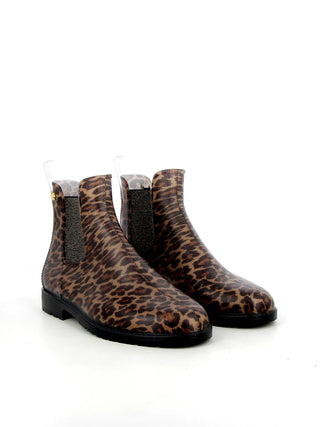Craquez pour les bottines Jumpardi Méduse® imprimé léopard. 100% imperméables, vegan et fabriquées en France. Le style sauvage et chic chez CQFD Avignon.