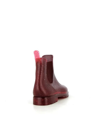 Craquez pour les bottines de pluie Jumpnat rouge en chanvre Méduse x Plasticana chez CQFD Avignon. Imperméables, recyclables et 100% Made in France !