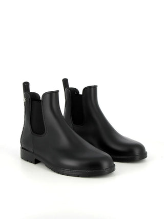 Équipez-vous et vos enfants pour la pluie avec les bottines Jumpy noir de Méduse chez CQFD Avignon. Imperméables, faciles à enfiler et 100% Made in France !