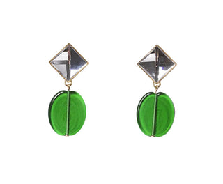 Sublimez votre allure avec les boucles YSL Chic Alors chez CQFD Avignon. Doré 24K & verre artisanal fait main. Édition limitée 100% Made in France !