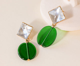 Sublimez votre allure avec les boucles YSL Chic Alors chez CQFD Avignon. Doré 24K & verre artisanal fait main. Édition limitée 100% Made in France !