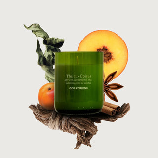 Bougie parfumée Thé aux Épices QDB Éditions