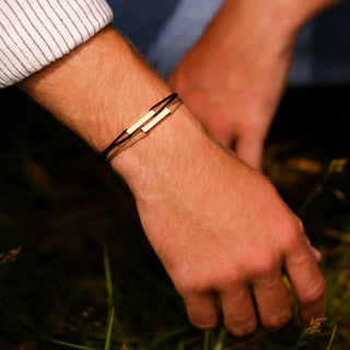 Bracelet Barre plaqué Or