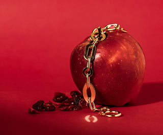 Bracelet Livio Doré Or Fin 24K - Maille Alternée Unisexe | CQFD