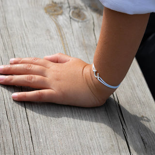 Bracelet Infini lettres plaqué Argent enfant