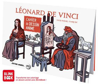 Cahier Éditions Animées Leonard de Vinci