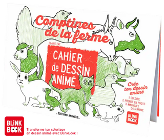 Cahier Éditions Animées Les Comptines de la Ferme