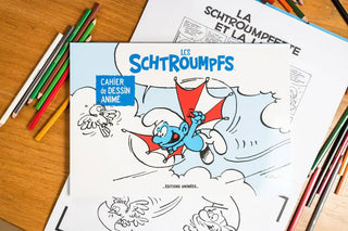 Cahier Éditions Animées Les Schtroumpfs