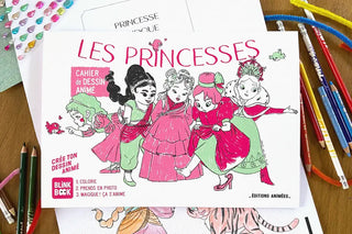 Cahier Éditions Animées Les princesses