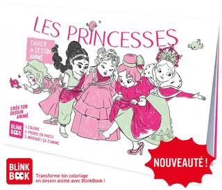Cahier Éditions Animées Les princesses