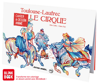 Cahier Éditions Animées Toulouse Lautrec