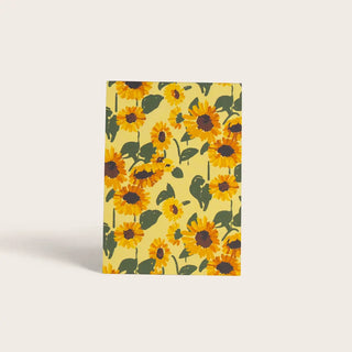 Découvrez le calepin Plein été de Season Paper chez CQFD Avignon. 75 pages en papier d'agrumes, motif tournesol, encres végétales, 100 % Made in France.