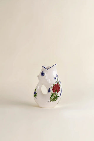 Craquez pour la carafe GlouGlou œillet peint main de la Manufacture de Charolles chez CQFD Avignon. Pièce unique 100% fait main en France. Labellisée EPV.