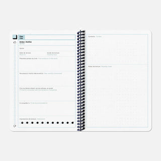 Carnet de lectures Papier Tigre