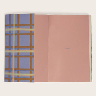 Journal Étoffe Season Paper | Carnet Tartan Moderne 128 pages