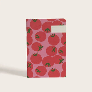 Découvrez le carnet de notes A5 Gaspacho de Season Paper chez CQFD Avignon. 64 pages lignées, papier offset ivoire, encres végétales, 100 % fabriqué en France.