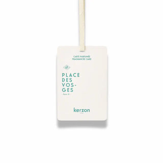 Carte parfumée KERZON Place des Vosges