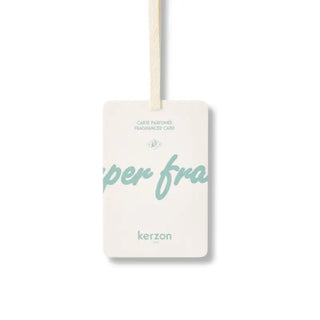 Carte parfumée KERZON Super frais