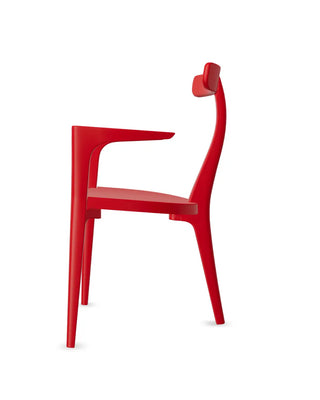 Donnez du caractère à votre intérieur avec la chaise Beluga Rouge POLIMAIR chez CQFD Avignon. Chaise design 100% recyclée, fabriquée en France et garantie à vie.