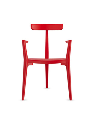 Donnez du caractère à votre intérieur avec la chaise Beluga Rouge POLIMAIR chez CQFD Avignon. Chaise design 100% recyclée, fabriquée en France et garantie à vie.
