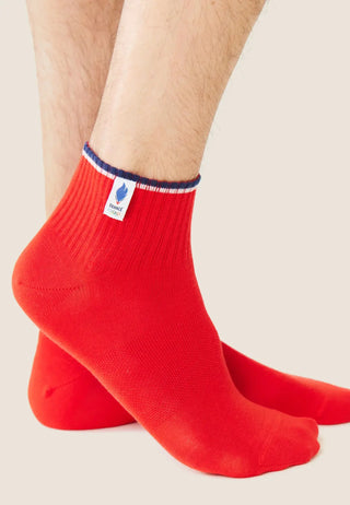 Chaussettes Leon équipe de France rouge