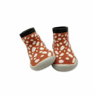 Craquez pour les chaussons Faon Bambi Collégien chez CQFD Avignon. Semelle ergonomique antidérapante, lavables en machine & 100% Fabriqués en France !
