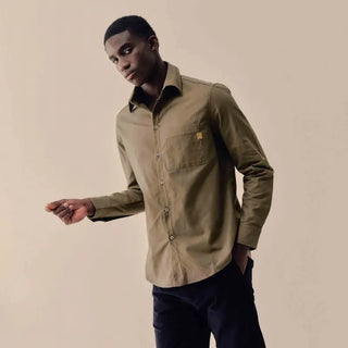 Chemise DAO Pierre vert olive