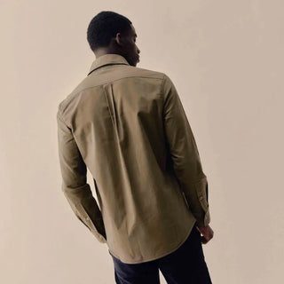 Chemise DAO Pierre vert olive