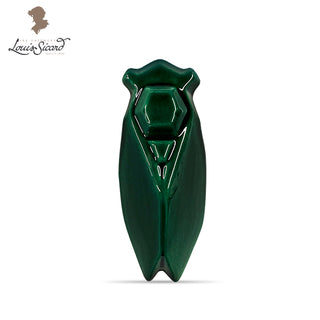 La Cigale Évocation de Louis Sicard est une cigale en faience design. Entièrement décorée à la main à Aubagne, chaque pièce est unique.