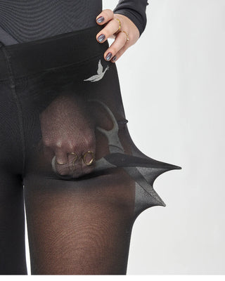 Collant 40 Deniers Ultra-Résistant Cygnes | Made in France | CQFD