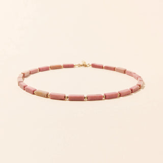 Collier Rhodonite Camille Colette Studio
