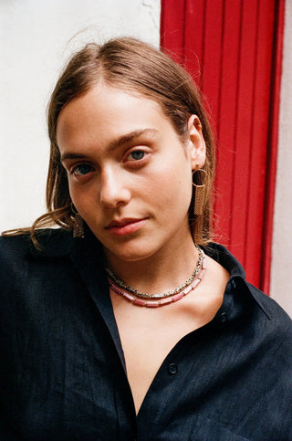 Collier Rhodonite Camille Colette Studio