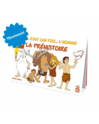Découvrez le cahier animé La Préhistoire des Éditions Animées. Un livre interactif et magique avec l'appli BlinkBook pour apprendre l'Histoire chez CQFD.