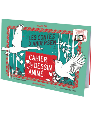 Découvrez le cahier animé Les Contes d'Andersen des Éditions Animées. Un livre magique et interactif avec l'appli BlinkBook, disponible chez CQFD Avignon.