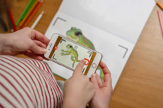 Découvrez le coloriage animé BlinkBook Animaux de la Jungle chez CQFD Avignon. Transformez le dessin en film + enregistrement vocal ! Dès 3 ans, Made in France.