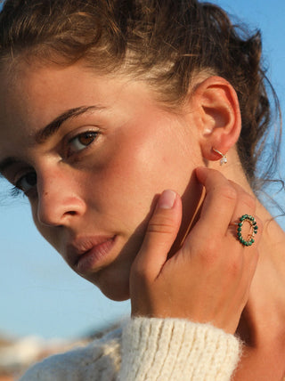 Créole seule Mini Nacre