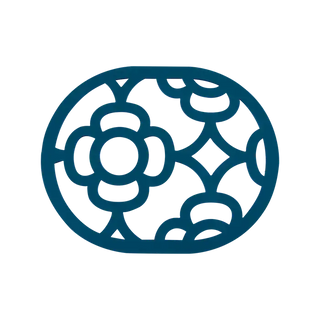 Dessous de plat Fermob Lorette bleu acapulco