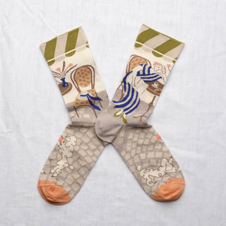 Duo de Chaussettes Bonne Maison Paris au Café