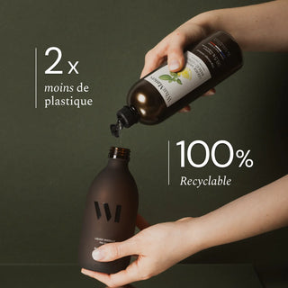 Liquide Vaisselle Naturel Basilic Citron 400ml | CQFD