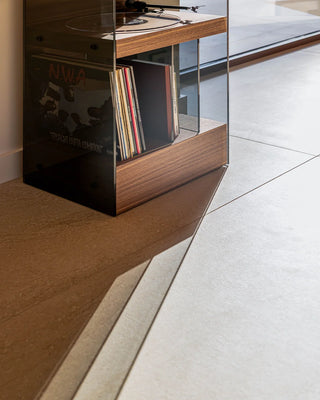 Enceinte connectée avec platine intégrée PR ALTA noyer