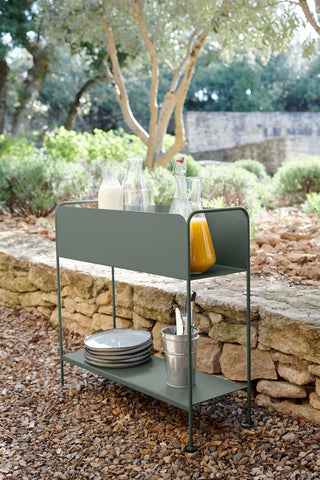 Cache-pot sur pied Picolino Fermob H.63 cm - Étagère Métal | CQFD