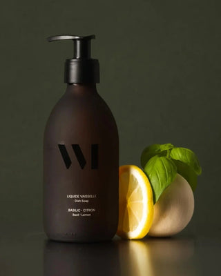 Liquide Vaisselle Verre Renforcé Basilic Citron 290ml | CQFD